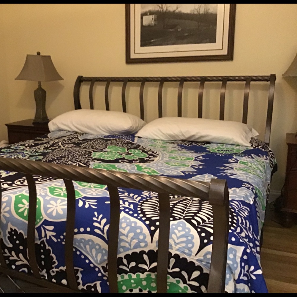 Anthropologie queen duvet cover